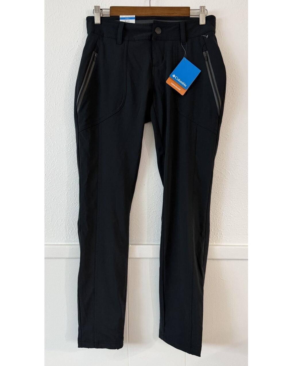 Columbia Bryce Canyon II Pants Women’s S Black Omni-Shield Hiking Stretch NWT